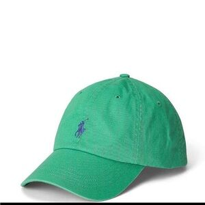 Polo Ralph Lauren Classic Cotton Chino Sports Cap in Raft Green